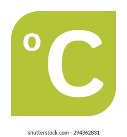 Celsius symbol icon