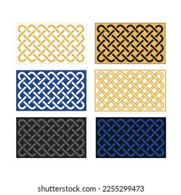 Celt tracery. Celtic style decoration vector illustration.