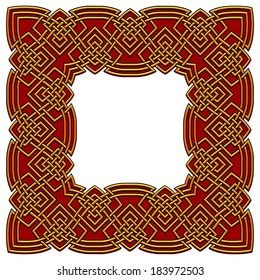 celtic border colored