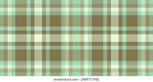 Celtic check vector texture, layer tartan textile plaid. Mature background seamless pattern fabric in light and yellow colors palette.
