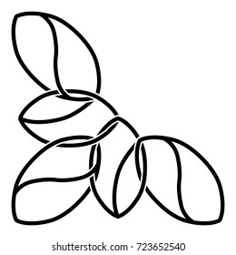 Celtic corner element for decoration. Vector isolated picture black on white background.