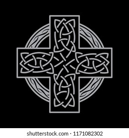 Celtic cross, logo icon