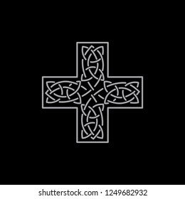 Celtic cross, logo icon