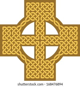 Celtic cross ornament