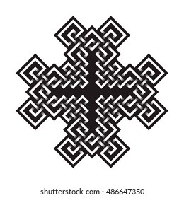 Celtic cross tattoo