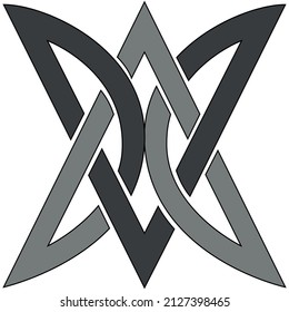 Celtic Design Elements Set. Celtic knots patterns. Vector.