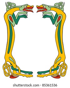 Celtic dog frame