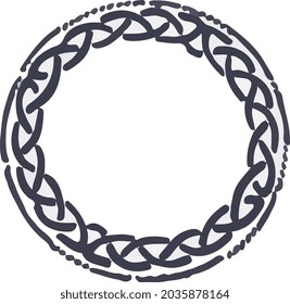emblema celta vectorial nórdico