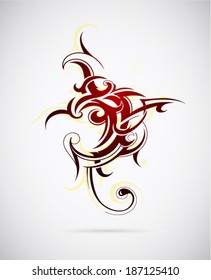Celtic ethnic tattoo