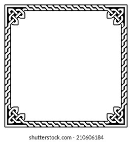 Celtic Frame, Border Pattern - Vector 