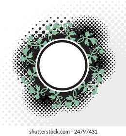 A Celtic halftone badge - an excellent design frame. This vector is full customizable for the color or look you want.