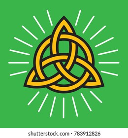 Celtic Infinity Knot Vector Design.
Classic knot design symbolizing eternity and symmetry.