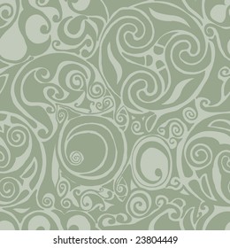 celtic inspired seamless background pattern