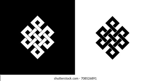 Celtic Irish patterns and braids - vector