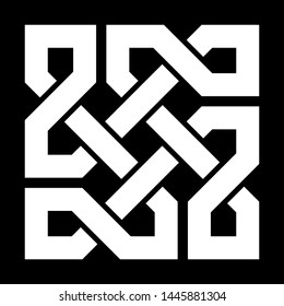 Celtic knot. Abstract ornament. Vector illustration.