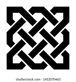 Celtic knot. Abstract ornament. Vector illustration.