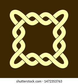 Celtic knot. Abstract ornament. Vector illustration.