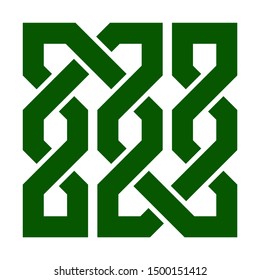 Celtic knot. Abstract ornament. Vector illustration.