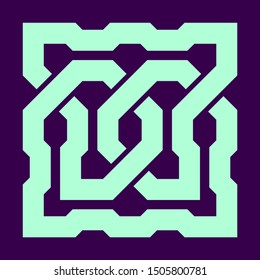 Celtic knot. Abstract ornament. Vector illustration.