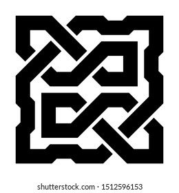 Celtic knot. Abstract ornament. Vector illustration.