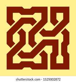 Celtic knot. Abstract ornament. Vector illustration.