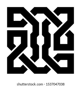 Celtic knot. Abstract ornament. Vector illustration.