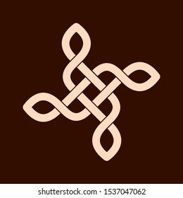 Celtic knot. Abstract ornament. Vector illustration.
