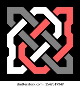 Celtic knot. Abstract ornament. Vector illustration.