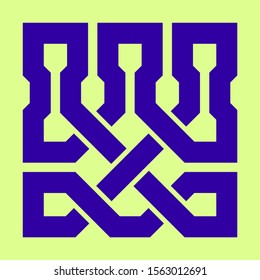 Celtic knot. Abstract ornament. Vector illustration.