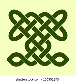 Celtic knot. Abstract ornament. Vector illustration.