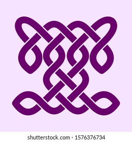 Celtic knot. Abstract ornament. Vector illustration.