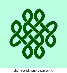 Celtic knot. Abstract ornament. Vector illustration.