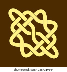 Celtic knot. Abstract ornament. Vector illustration.