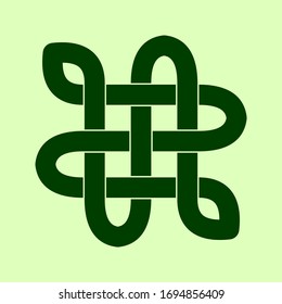 Celtic knot. Abstract ornament. Vector illustration.