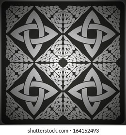 Celtic knot  background vector.