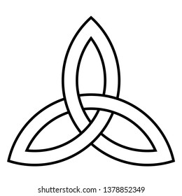 Celtic Knot - Beautiful Celtic knot design isolated on white background