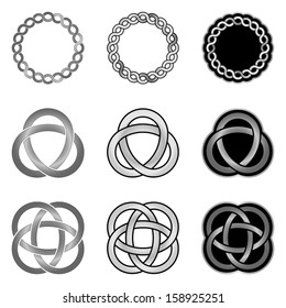 Celtic Knot Design Elements
Patterns, Models and Templates