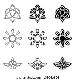 Celtic Knot Design Elements
Patterns, models and templates