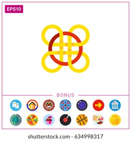 Celtic knot icon