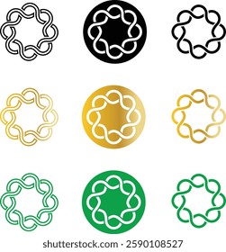 celtic knot infinity circle symbols