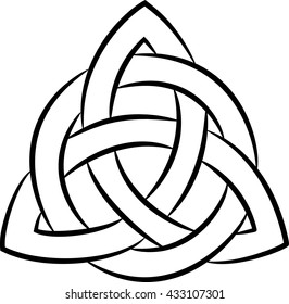 Celtic Knot Icon Vector Illustration Stock Vector (Royalty Free) 1496837456