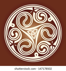 Celtic knot ornament 