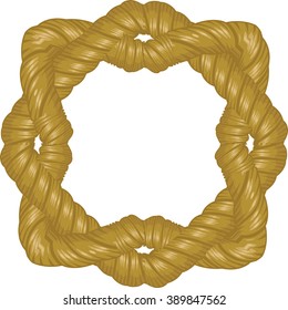 Celtic knot ornament. Graphic element vector.