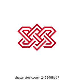 Celtic Knot Paracord Vector Logo Design