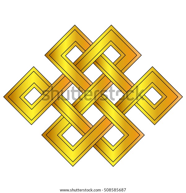 Celtic Knot Pattern Element Isolated Symbols Stock Vector (Royalty Free ...