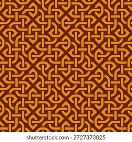 Keltisches Knotenmuster mit verwobenen nordischen und angelsächsischen Knotendesigns