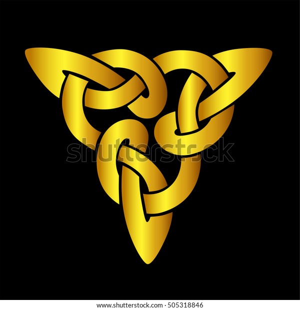 Celtic Knot Pattern Isolated Symbols Design Stock Vector (Royalty Free ...