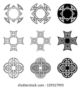 Celtic Knot Patterns and Templates