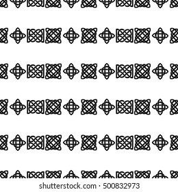 Celtic knot seamless pattern