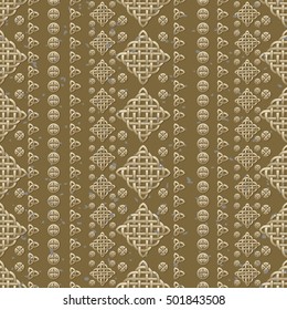 Celtic knot seamless pattern
